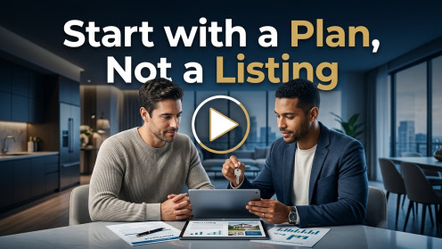 Start With a Plan, Not a Listing